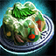 Plate of Poultry Aspic with Mint Garnish.png