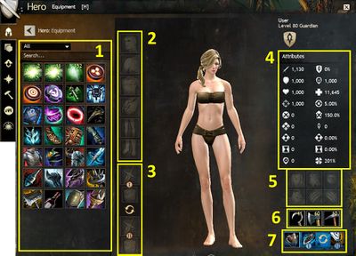 Shared inventory slots gw2