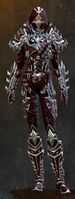 Suffused Obsidian armor (medium) human female front.jpg