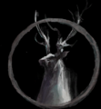 The Dream's depiction of the White Stag.